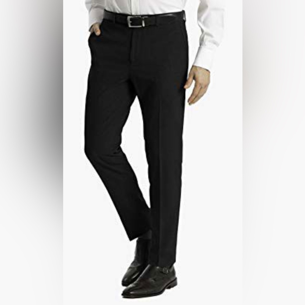 Calvin Klein skinny fit stretch, Jaden black dress pants